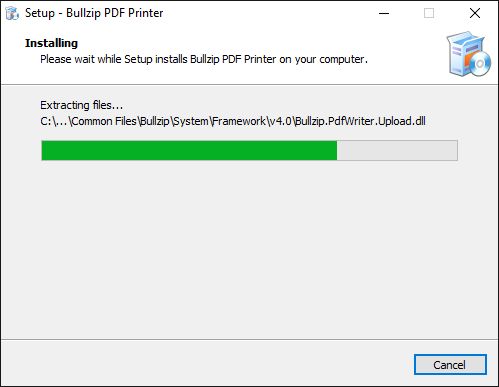 install bullzip