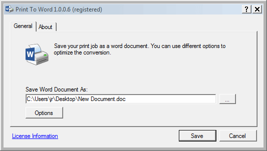 Windows 7 Print To Word 2.2.0.18 full