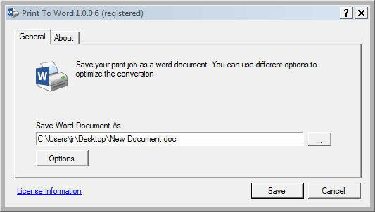 Print To Word screenshot